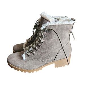 Maurices Ciara Sherpa Lined Hiker Boots NWOT